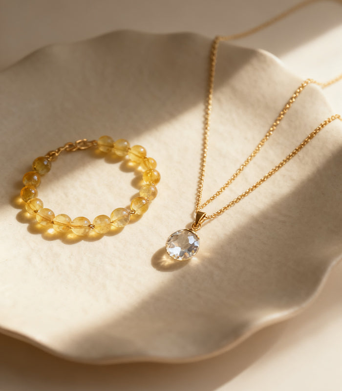 Crystals Bracelets & Necklaces